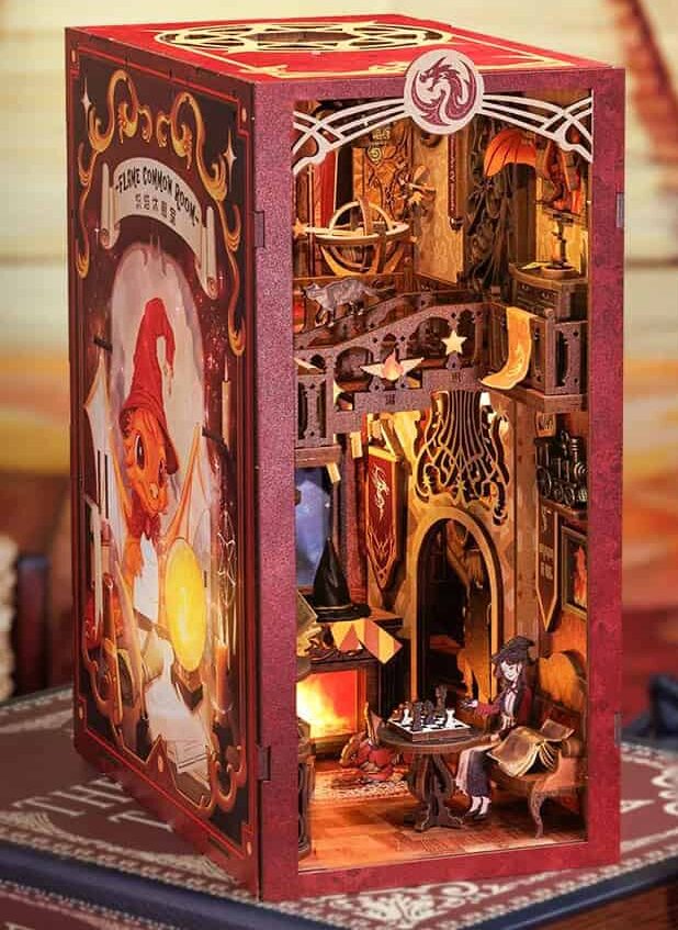 Book Nook Salle commune de la flamme