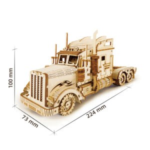 Maquette en bois Camion poids lourd