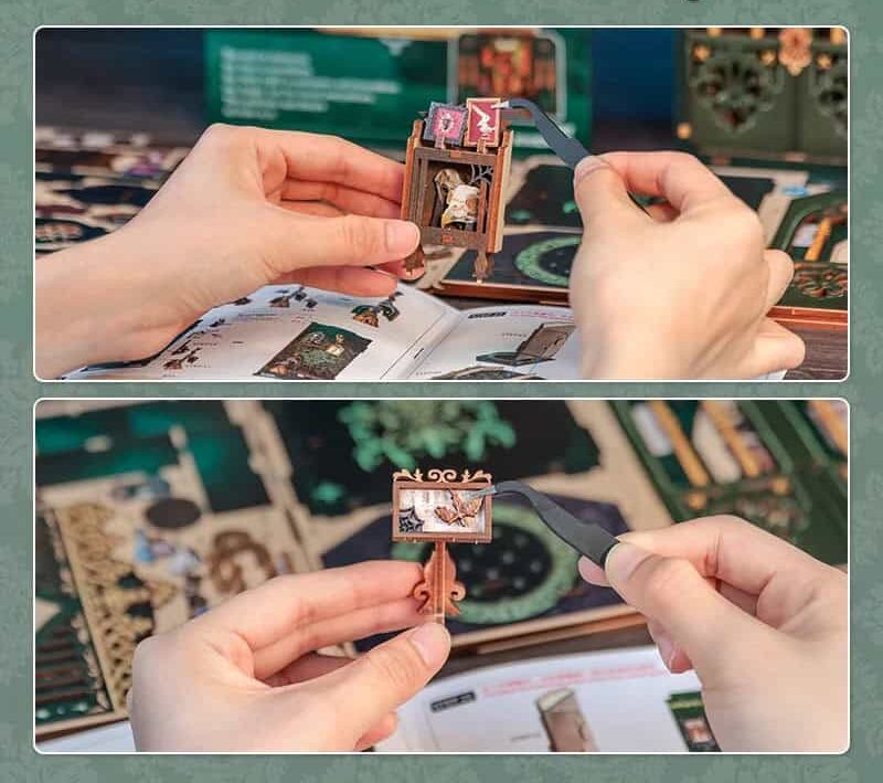 Book Nook Herbier des ténèbres