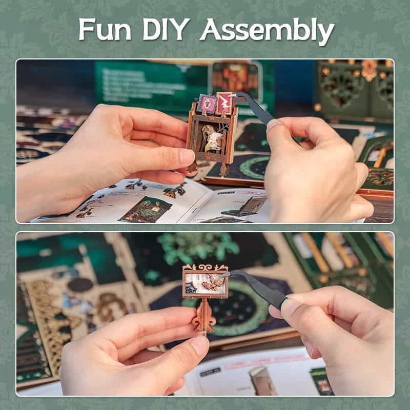 Book Nook Herbier des ténèbres