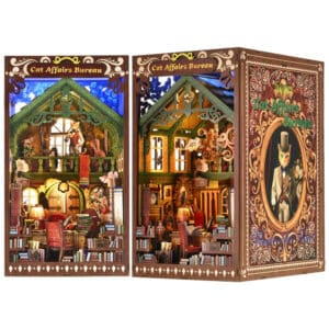 Book Nook Bureau des affaires félines