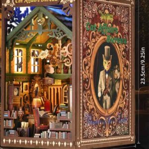 Book Nook Bureau des affaires félines