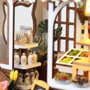 Maquette en bois Animalerie