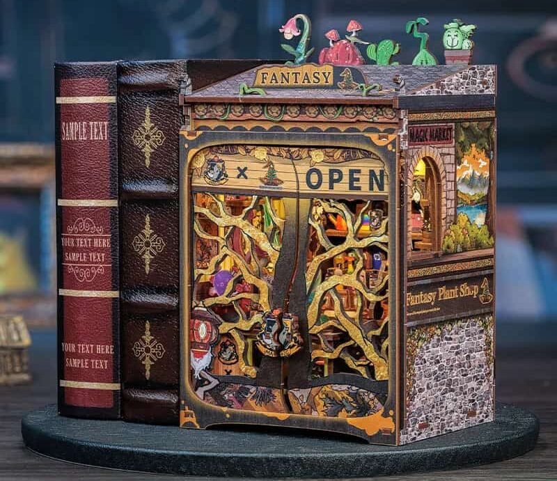 Book Nook Magasin de plantes fantastiques