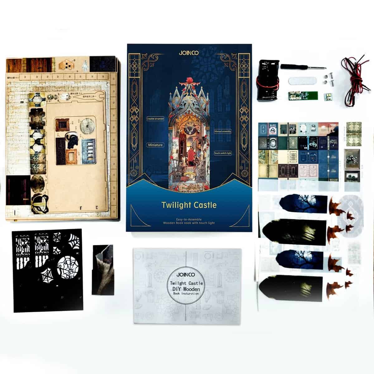 Book Nook Château du crépuscule