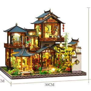 Maquette en bois Maison japonaise traditionnelle