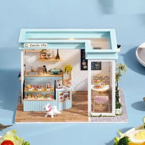 Maquette en bois Restaurant Vie Souriante