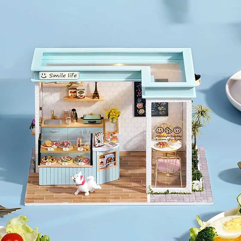 Maquette en bois Restaurant Vie Souriante