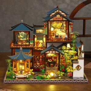 Maquette en bois Maison japonaise traditionnelle