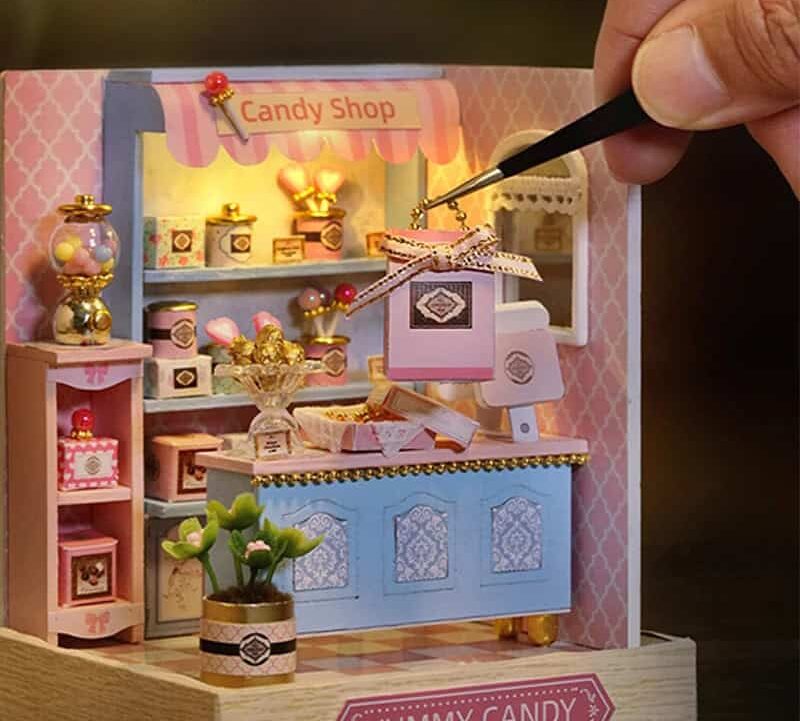 Maquette magasin de bonbons