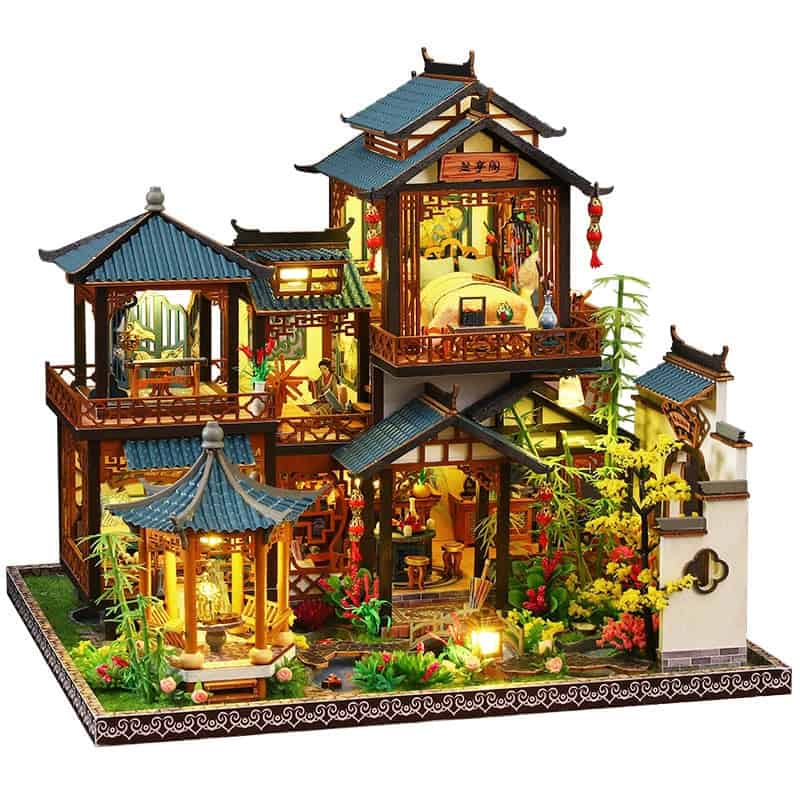 Maquette en bois Maison japonaise traditionnelle