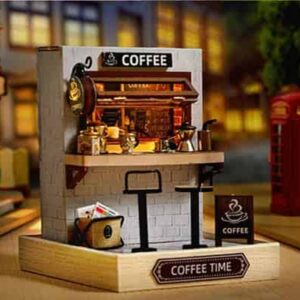 Maquette en bois l’Heure du Café