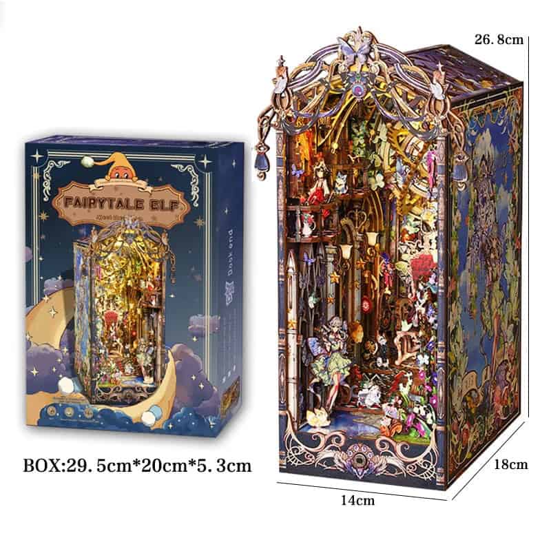 Book Nook Elfe de conte de fées