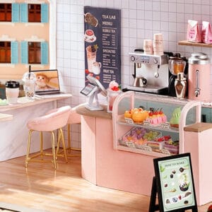 Maquette en bois Laboratoire du thé