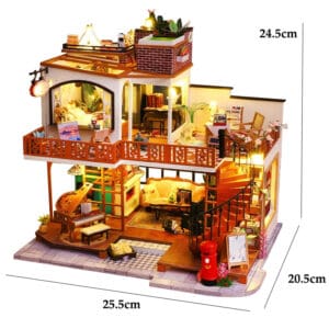 Maquette en bois Maison spacieuse