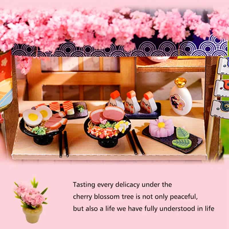 Maquette en bois Magasin de nouilles Sakura