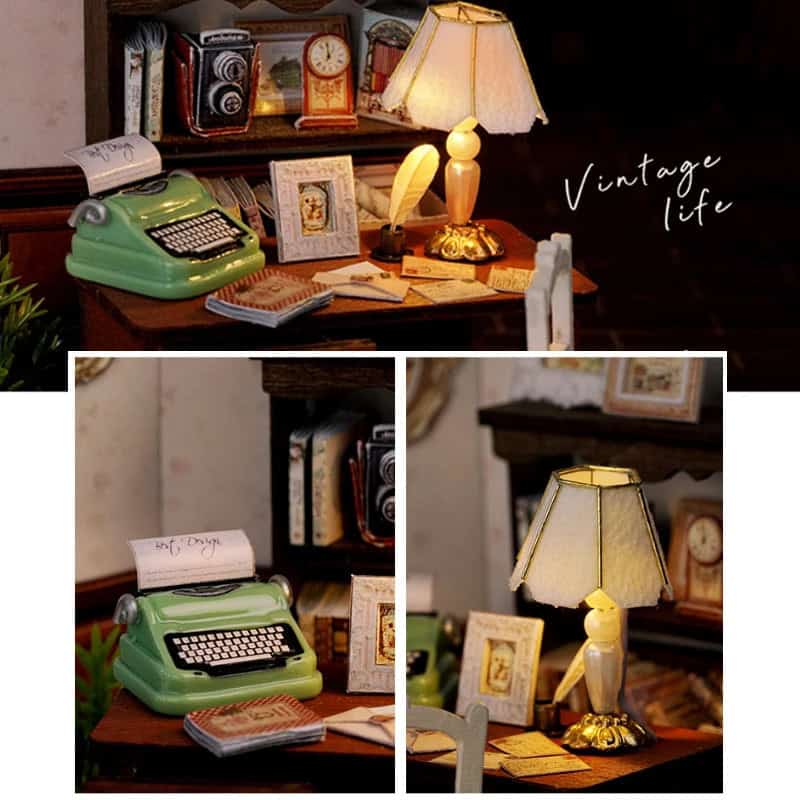 Maquette en bois Studio Élégant